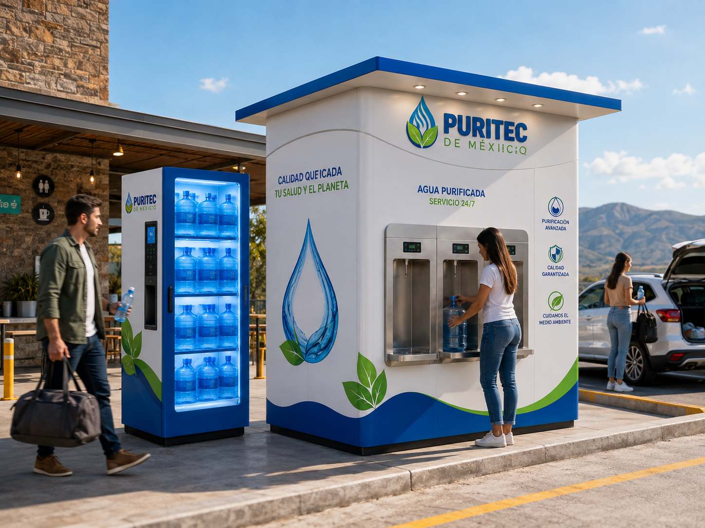 Vending Expendedor de Agua: Cómo Poner una Purificadora de Agua Automática