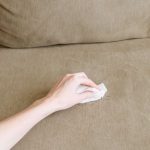 Stained Sofa Fabric: Lift Marks Without Spreading Damage